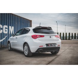 Диффузор заднего бампера на Alfa Romeo Giulietta рестайл